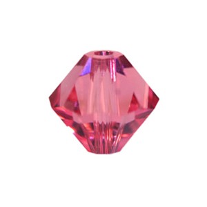 Achat Perles cristal 5328 xilion bicone rose 4mm (40)