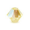 Achat perles cristal 5328 xilion bicone jonquil ab 4mm (40)