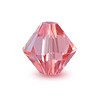 Achat Perles cristal 5328 xilion bicone rose peach 4mm (40)