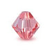 Vente en gros Perles Cristal 5328 xilion bicone rose peach 4mm (40)