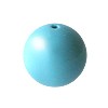 Perles Cristal 5810 crystal turquoise pearl 6mm (20) - LaMercerieDesCopines