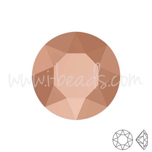 Cristal Cristal 1088 xirius chaton crystal rose gold 8mm-ss39 (3) - LaMercerieDesCopines