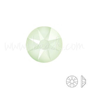 Strass à coller Cristal 2088 flat back crystal powder green ss16-3.9mm (60) - LaMercerieDesCopines