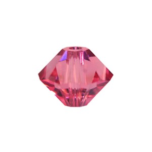 Achat Perles cristal 5328 xilion bicone rose 3mm (40)