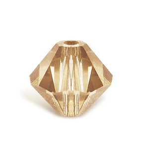 Achat Perles cristal 5328 xilion bicone crystal golden shadow 4mm (40)