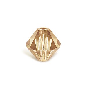 Vente au détail Perles Cristal 5328 xilion bicone crystal golden shadow 3mm (40)