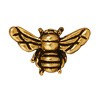 Achat Perle abeille métal plaqué or vieilli 15.5x9mm (1)