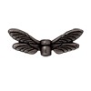 Achat Perle ailes de libellule métal plaqué gunmétal 20mm (1)