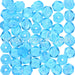 Vente au détail Perles facettes de bohàÂ¨me aquamarine 6mm (50)