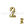 Grossiste en Perle chiffre 2 doré 7x6mm (1)