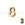 Grossiste en Perle chiffre 8 doré 7x6mm (1)