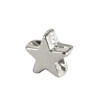 Achat Perle étoile métal plaqué argent 6mm (5)