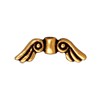 Achat Perle ailes d&#39;ange métal doré vieilli 14mm (1)