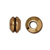 Achat Perle rondelle métal doré vieilli 7.5x5mm (1)