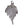 Grossiste en Pendentif véritable feuille de bouleau galvanisée platine 50mm (1)
