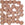 Grossiste en Perles Honeycomb 6mm matt met copper (30)