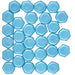 Acheter Perles Honeycomb 6mm pastel aqua (30)