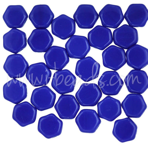 Acheter Perles Honeycomb 6mm royal blue opaque (30)
