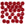 Vente au détail Perles Honeycomb 6mm ruby transparent (30)