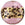 Grossiste en Perle de Murano bombée léopard rose 30mm (1)