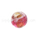 Acheter Perle de Murano ronde rose et or 6mm (1)