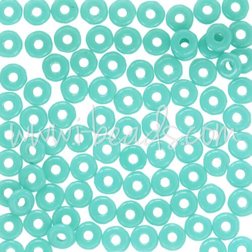 Acheter O beads 1x3.8mm turquoise (5g)