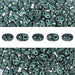 Vente Perles MiniDuo 2.5x4mm metallic suede light green (10g)