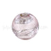 Achat Perle de Murano ronde amethyste et argent 8mm (1)