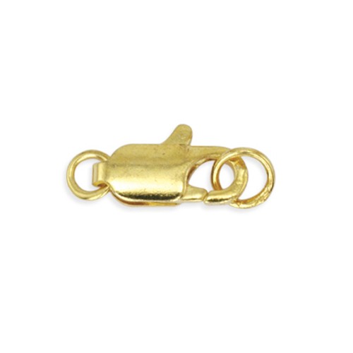 Achat Fermoir mousqueton avec anneau métal doré 12mm Beadalon (2)