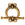 Grossiste en Fermoir t 2 anneaux métal finition doré vieilli 15x20mm (1)