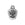 Vente au détail Charm tete de mort calavera métal argenté vieilli 18mm (1)
