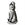 Vente au détail Breloque chat assis métal argenté vieilli 10.5mm (1)