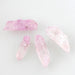Vente au détail Pendentifs cristal de quartz naturel Pink Crystal (4)