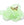 Vente au détail 150 perles t 4x3 mm, trou: 1 mm- vert clair cristal à facettes en verre imitation jade 4x3 mm,