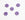 Grossiste en x5 boutons fantaisie rond violet - 11mm - à coudre