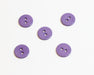 Acheter en gros x5 boutons fantaisie rond violet 11mm à coudre