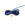Grossiste en 2 mètres de Cordon bleu marine satiné - en polyester 1 mm pour bijoux cordon ou macramé