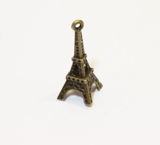 Achat Breloque Tour Eiffel Bronze 36x14mm