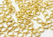 Acheter 200 anneaux doubles dorés ouverts 5mm