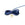 Vente au détail 4 mètres de Cordon bleu marine satiné - en polyester 1 mm pour bijoux cordon ou macramé