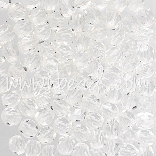Achat Perles facettes de bohàÂ¨me crystal 4mm (100)
