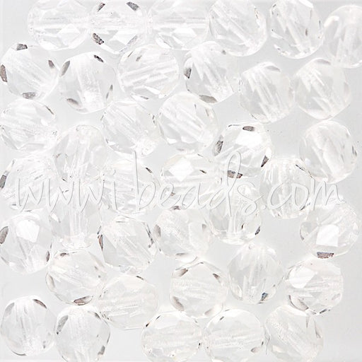 Achat Perles facettes de bohàÂ¨me crystal 6mm (50)