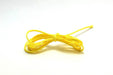 Vente au détail 1 M Cordon jaune en polyester ciré 1 mm