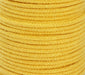 Creez cordon 100% coton x1m jaune 4mm Produit en Europe