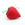 Grossiste en porte-épingles gourmand en tissu - fraise - 9,5cm